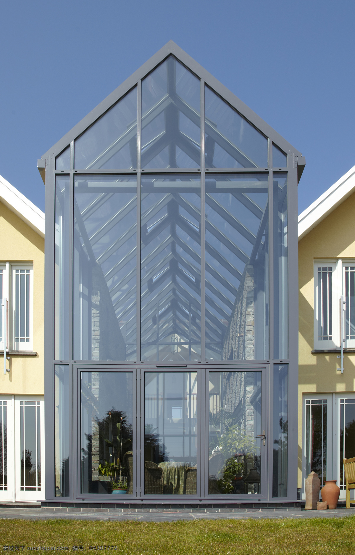 家居 室内 玻璃房 阳光房 建筑园林 建筑摄影