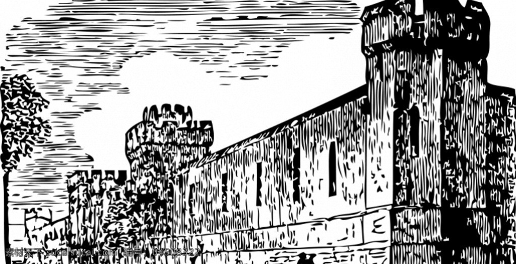 国家 监狱 矢量 插画 地标 古董 黑 剪贴画 建筑 艺术 剪辑 费城 公众 域 白 svg 矢量图 建筑家居