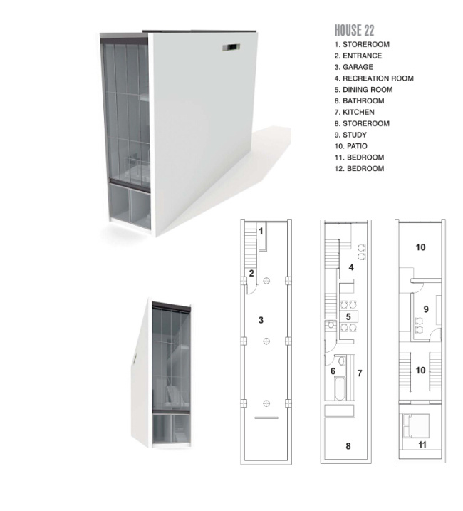 箱式 建筑 模型 外观 3d模型素材 建筑模型