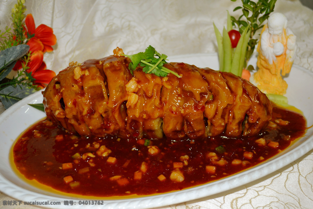 套龙茄子 套龙 茄子 蔬菜 辽菜 华苑美食 餐饮美食 传统美食