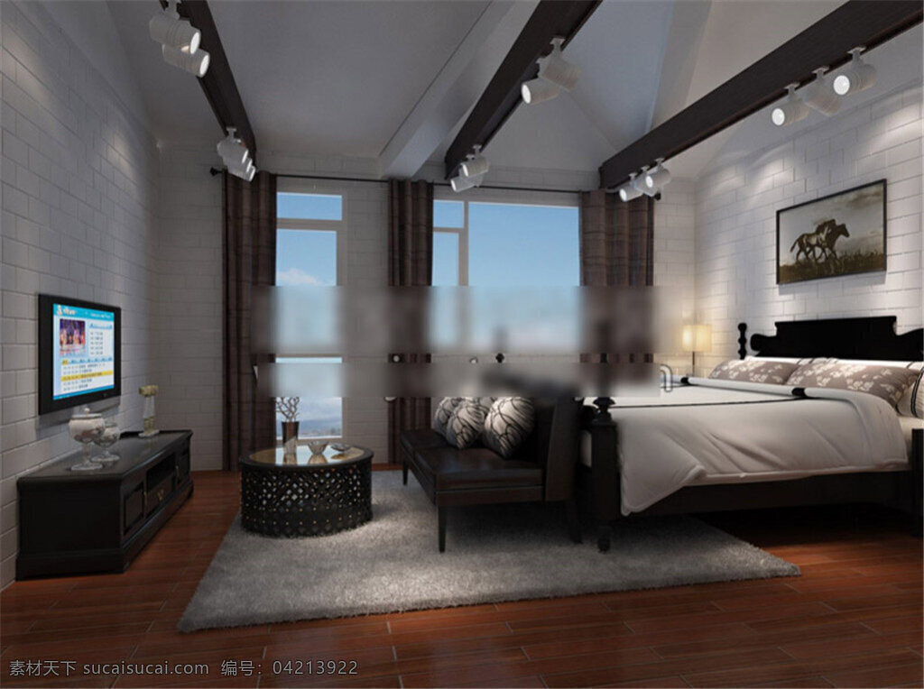 室内模型 室内设计模型 装修模型 室内 场景 模型 3d模型素材 室内装饰 3d室内模型 max 黑色