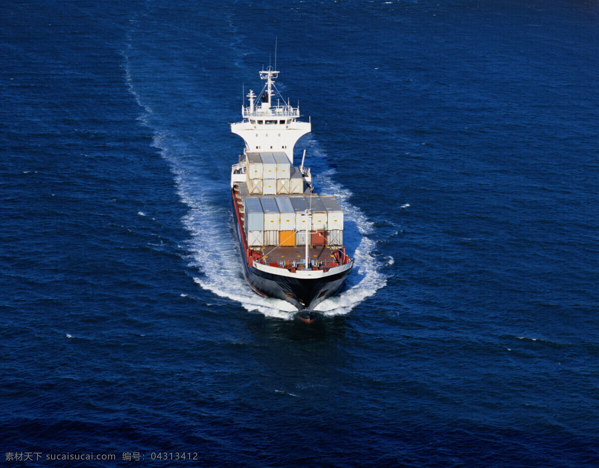 货船 海上 航行 现代科技 交通工具 摄影图库