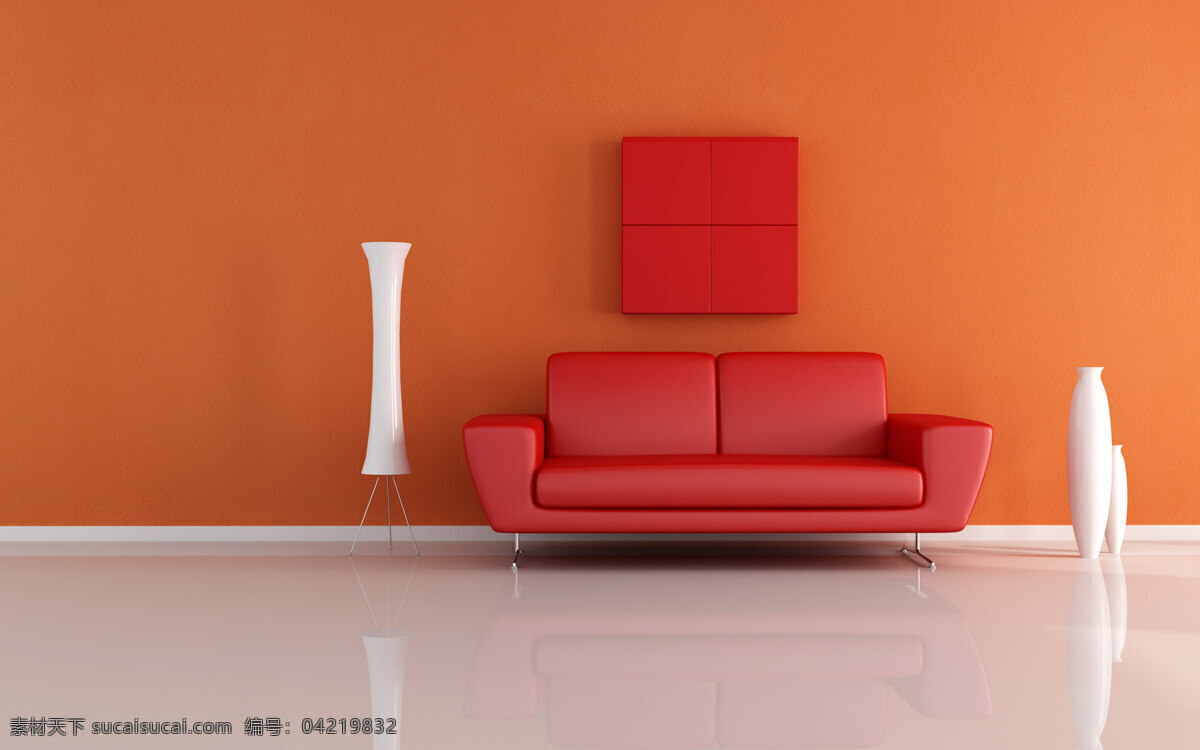 红色沙发 红色 家具 家居 室内 室内效果 装修 装饰 装修效果图 沙发效果图 生活百科 家居生活