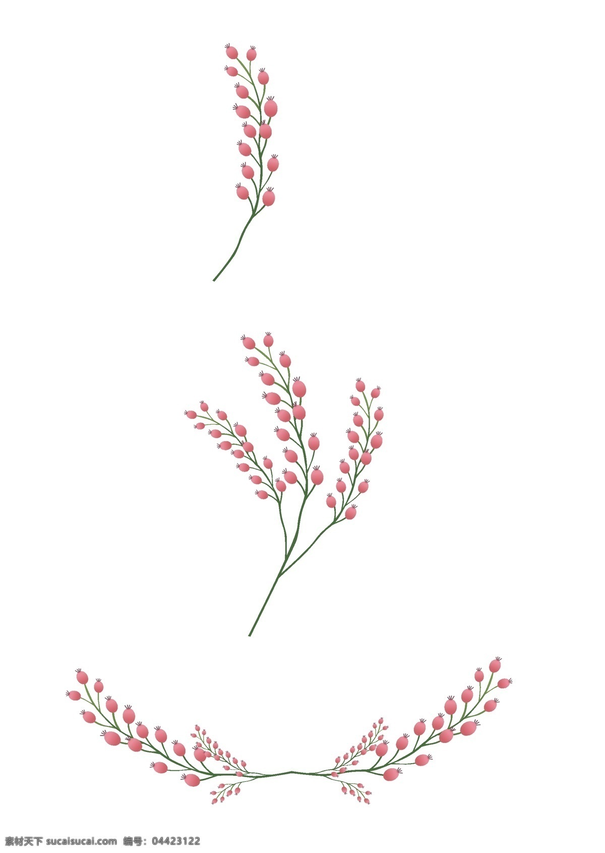 粉色 植物 花环 边框 粉色植物 花环边框 婚礼素材 春天素材 季节素材 底纹边框 花边花纹