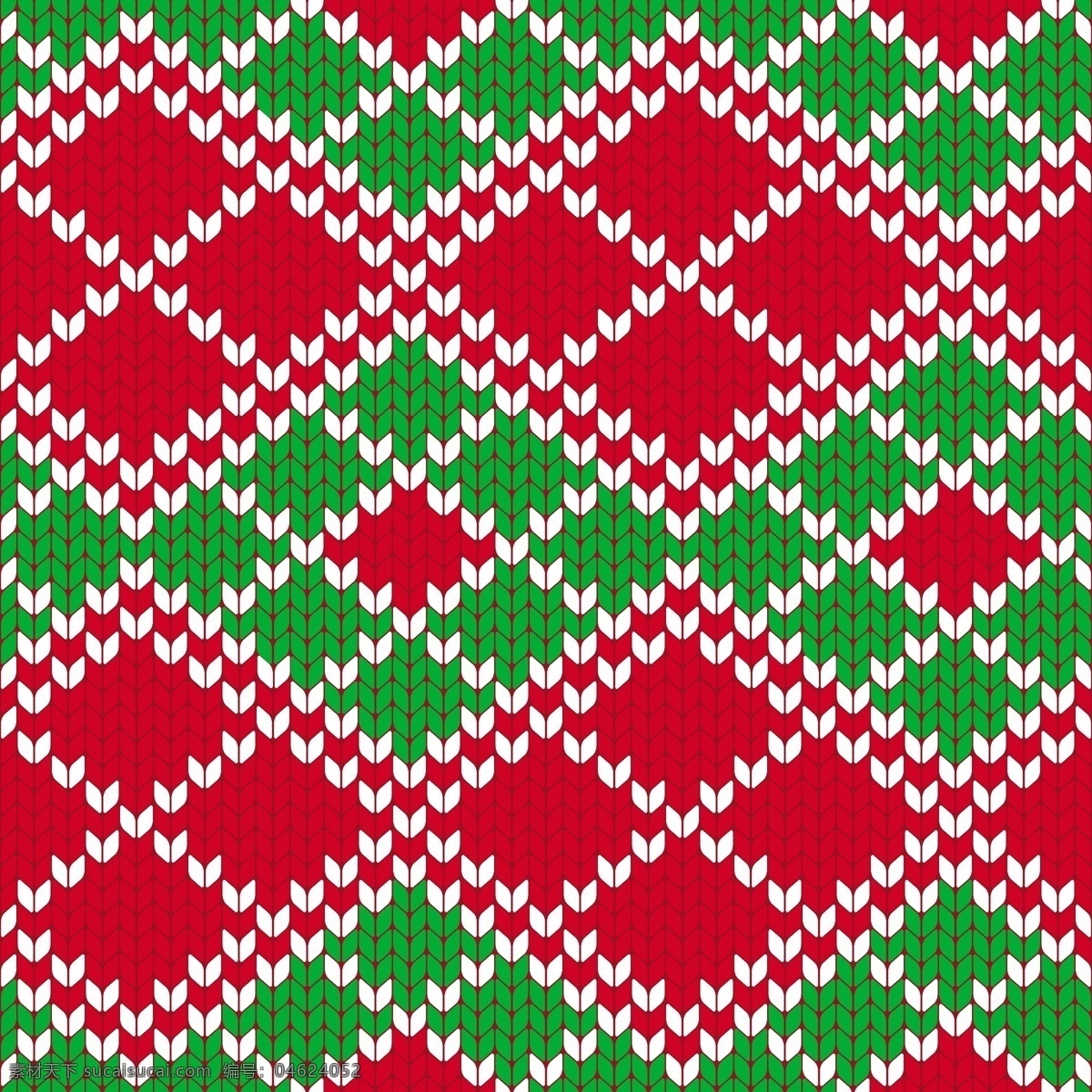 红 绿 方格 圣诞节 填充 背景 矢量 彩色 冬季 红色 节日 平面素材 设计素材 矢量素材 纹路 下雪 雪白