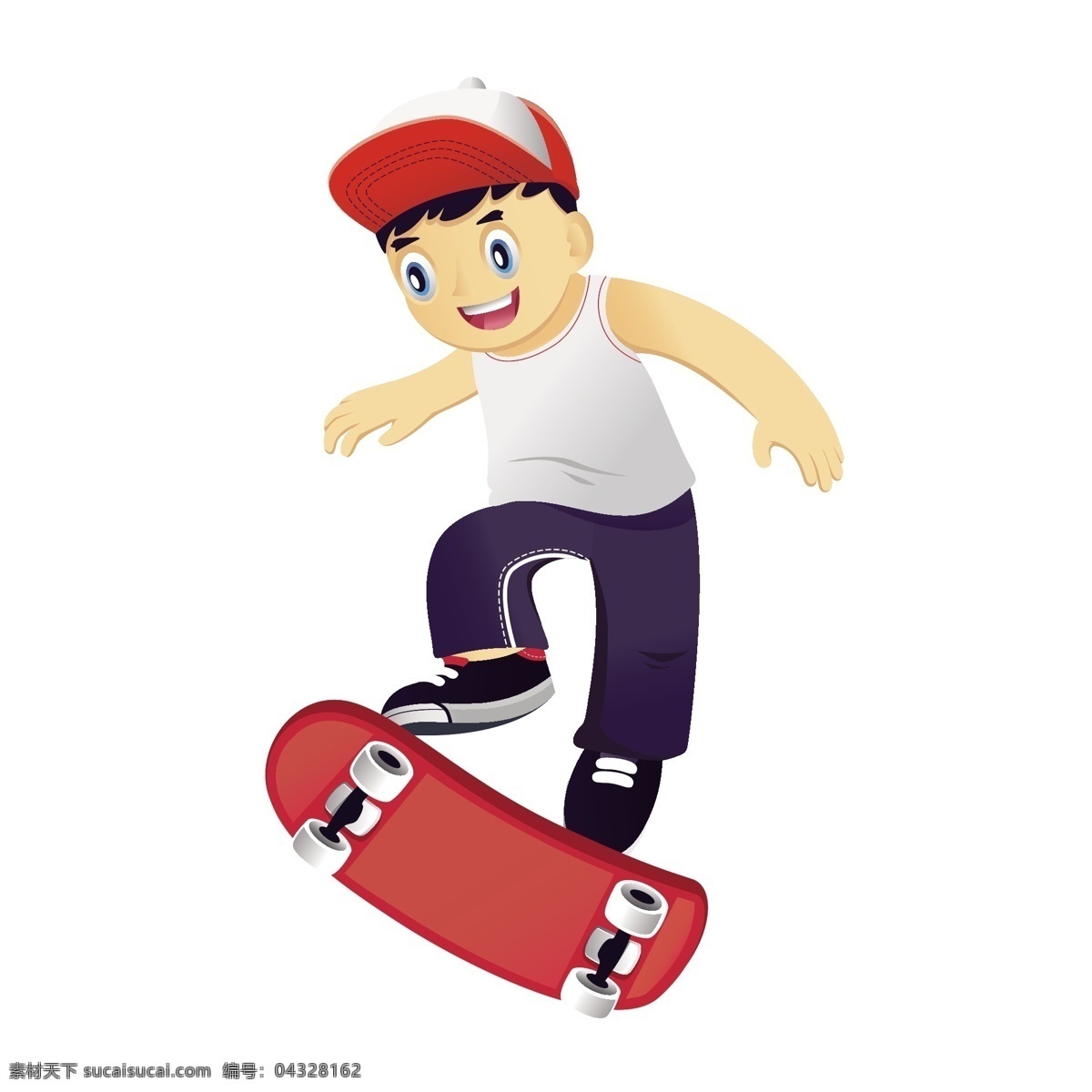 高难度 滑板 动作 矢量 卡通 卡通滑板 帽子 帽子男孩 可爱 可爱男孩 卡通男孩 滑板运动 体育 体育运动