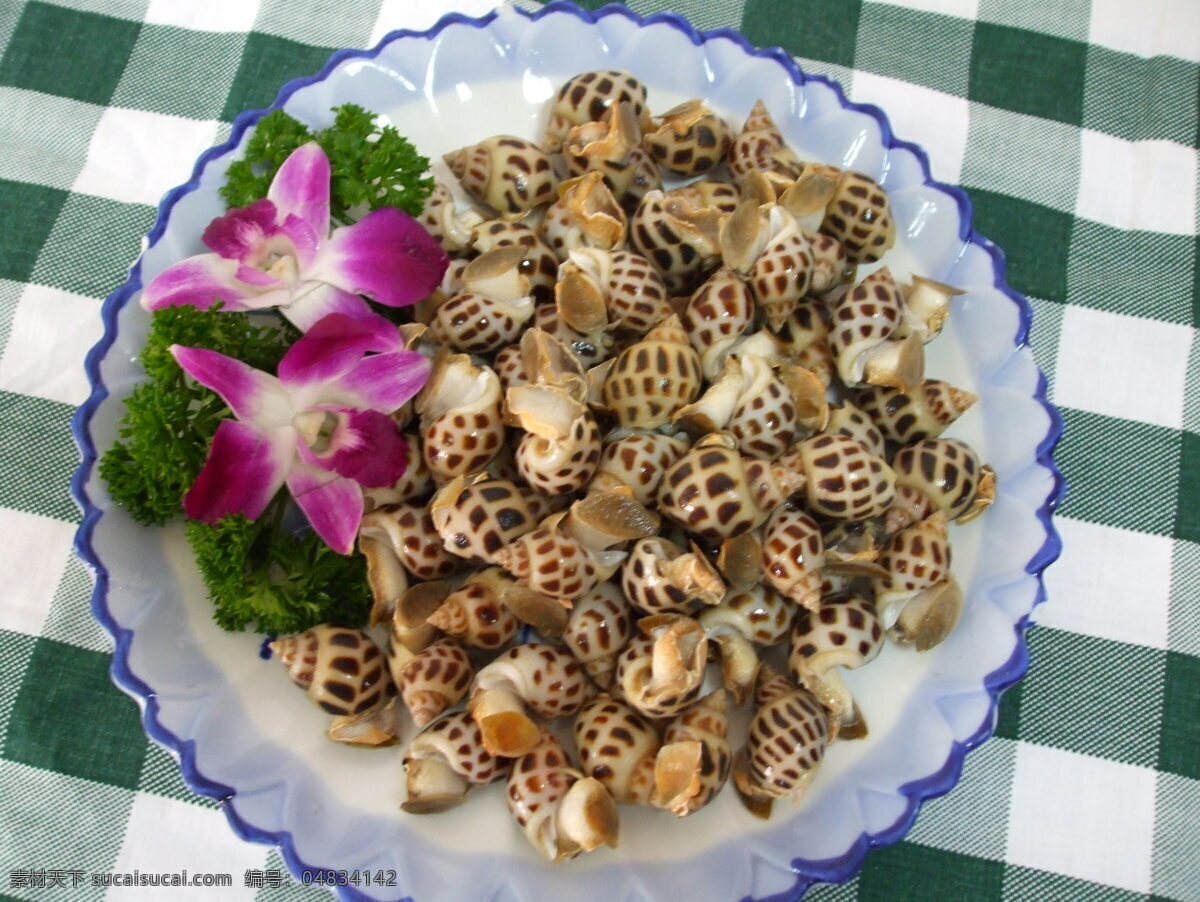 白灼花螺 海鲜菜 花螺 2010 年 海鲜 新 菜 传统美食 餐饮美食