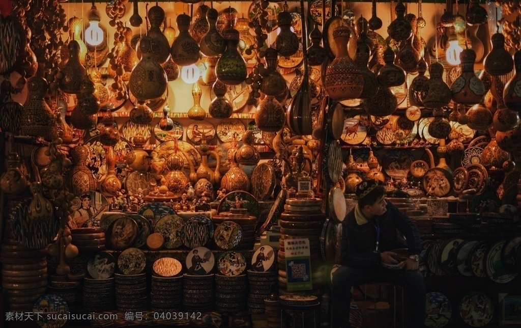 大巴扎 纪实 集市 手鼓 葫芦 冬不拉 少数民族 新疆 乌鲁木齐 国际大巴扎 旅游摄影