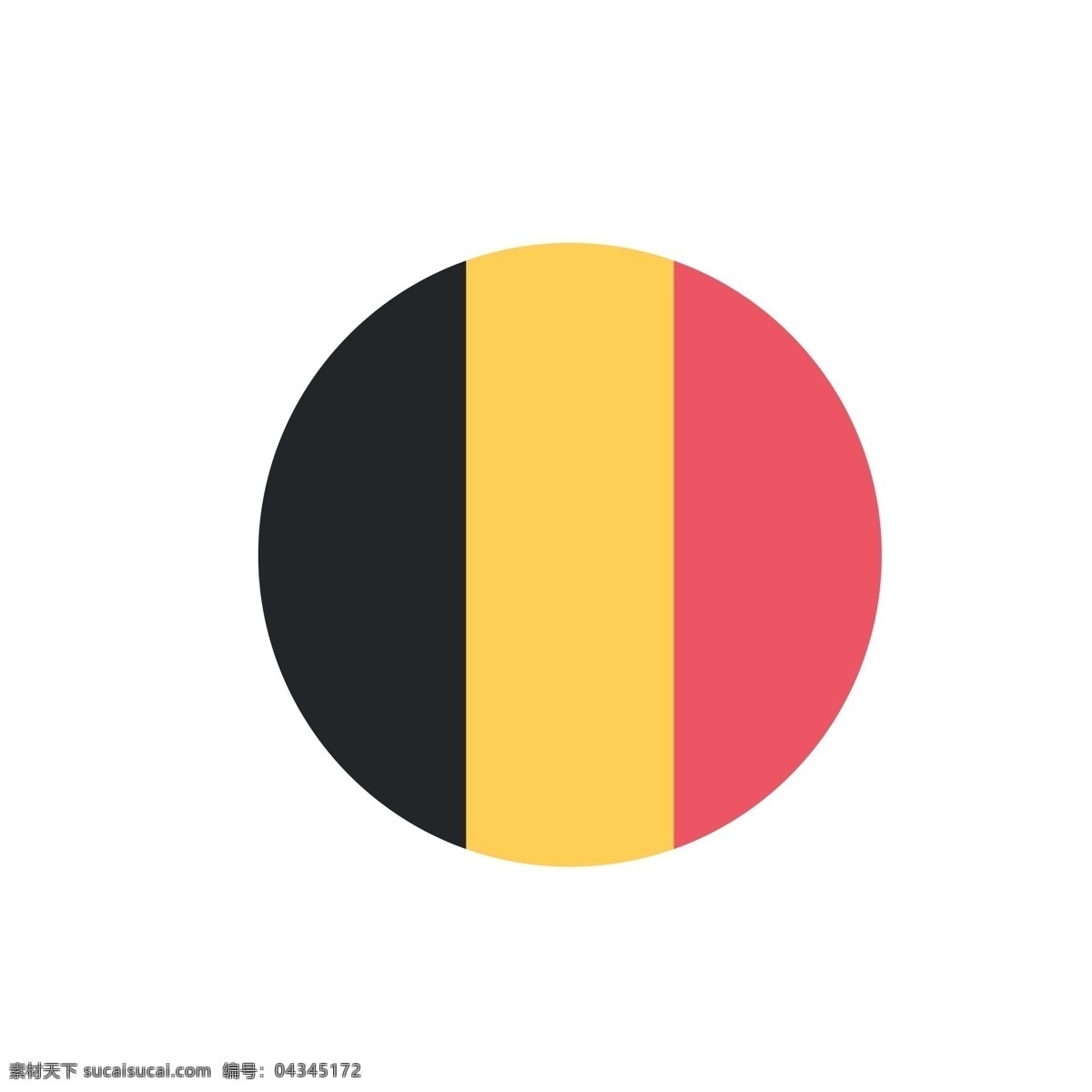 国旗图标 国旗 图标 比利时