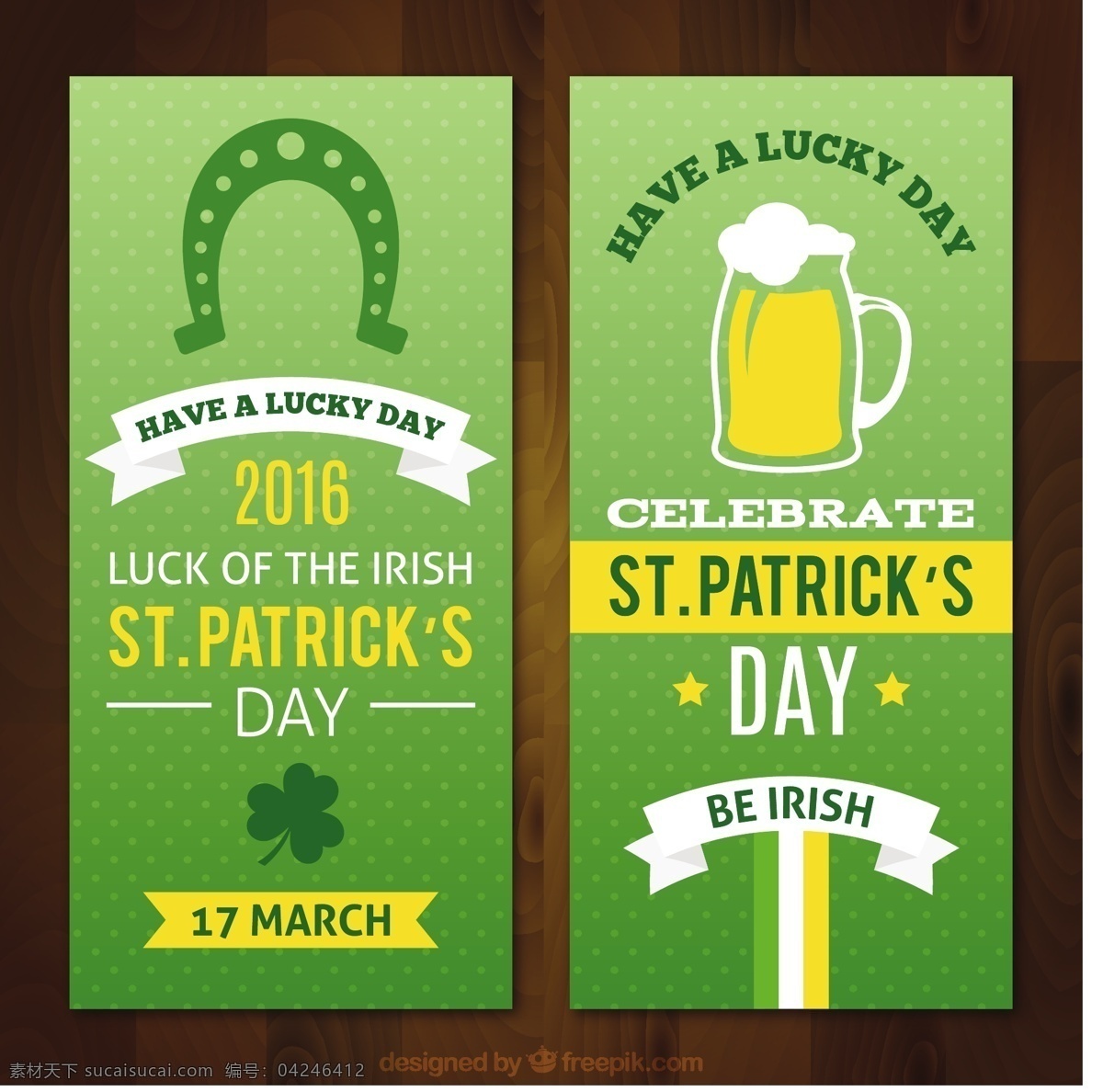 帕特里克 天 绿色 横幅 集 旗帜 图案 聚会 啤酒 春天 庆祝节日 三叶草 文化 马蹄 凯尔特人 爱尔兰人 传统 月 日 幸运 圣帕特里克