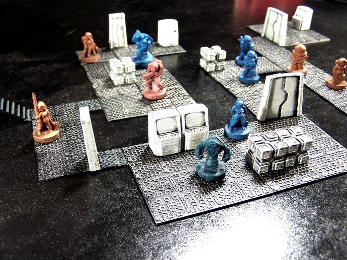 核心集 模块化 未来 瓷砖 策略 幻想 科幻 口袋 连续 模型 魔法 游戏 战略 桌面 3d打印模型 游戏玩具模型 15mm 小型化 多元宇宙 rpg