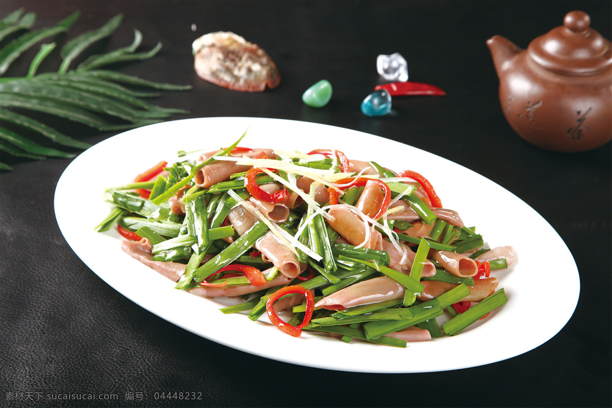 海肠炒韭菜 美食 传统美食 餐饮美食 高清菜谱用图