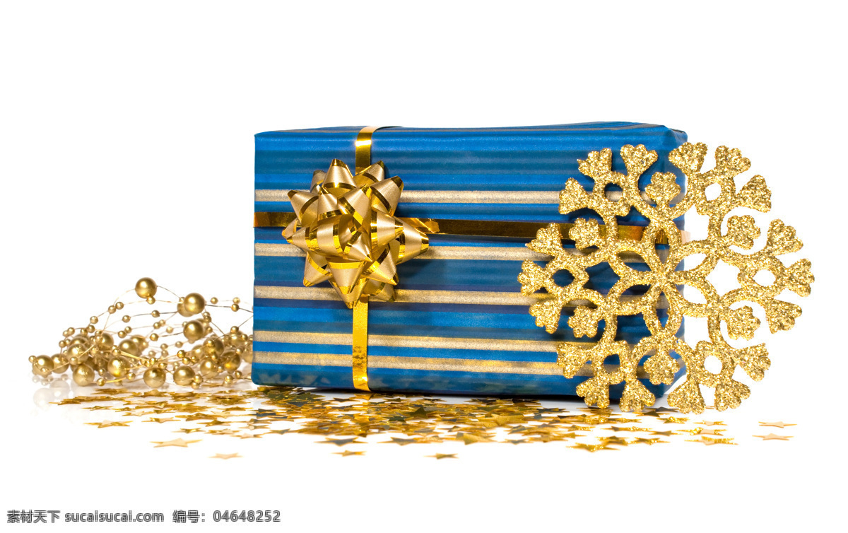 金色 雪花 礼物 盒 礼物盒 圣诞节 蝴蝶结 节日庆典 生活百科