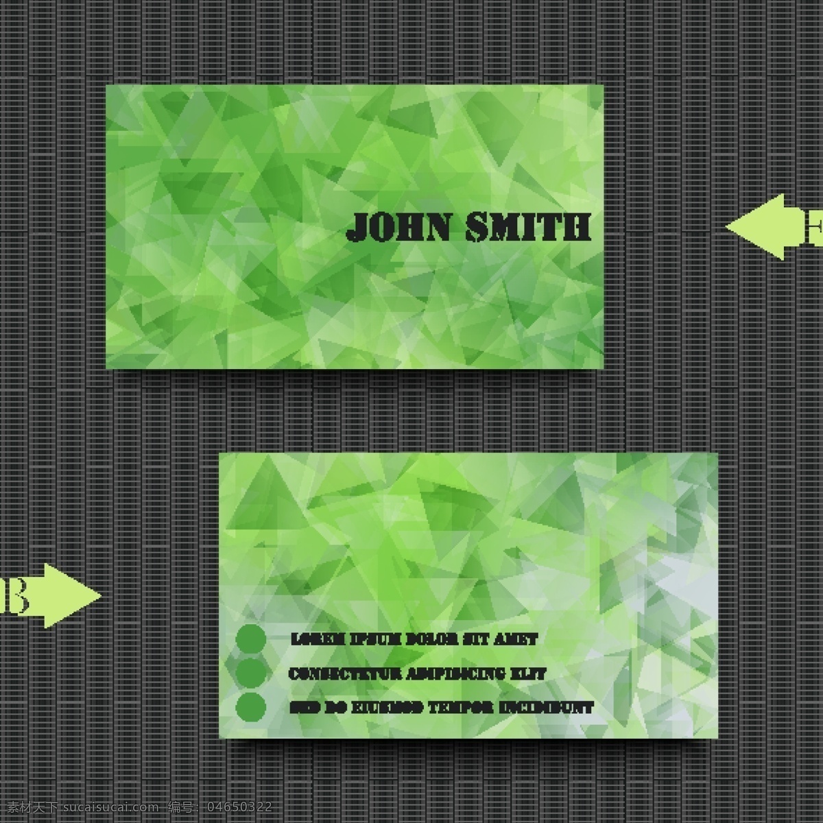 绿色 简单 名片设计 矢量 背景 图案 风格 名片 卡片 简洁名片 高雅名片 高级名片 创意名片 卡片设计 广告设计模板 矢量素材 红色
