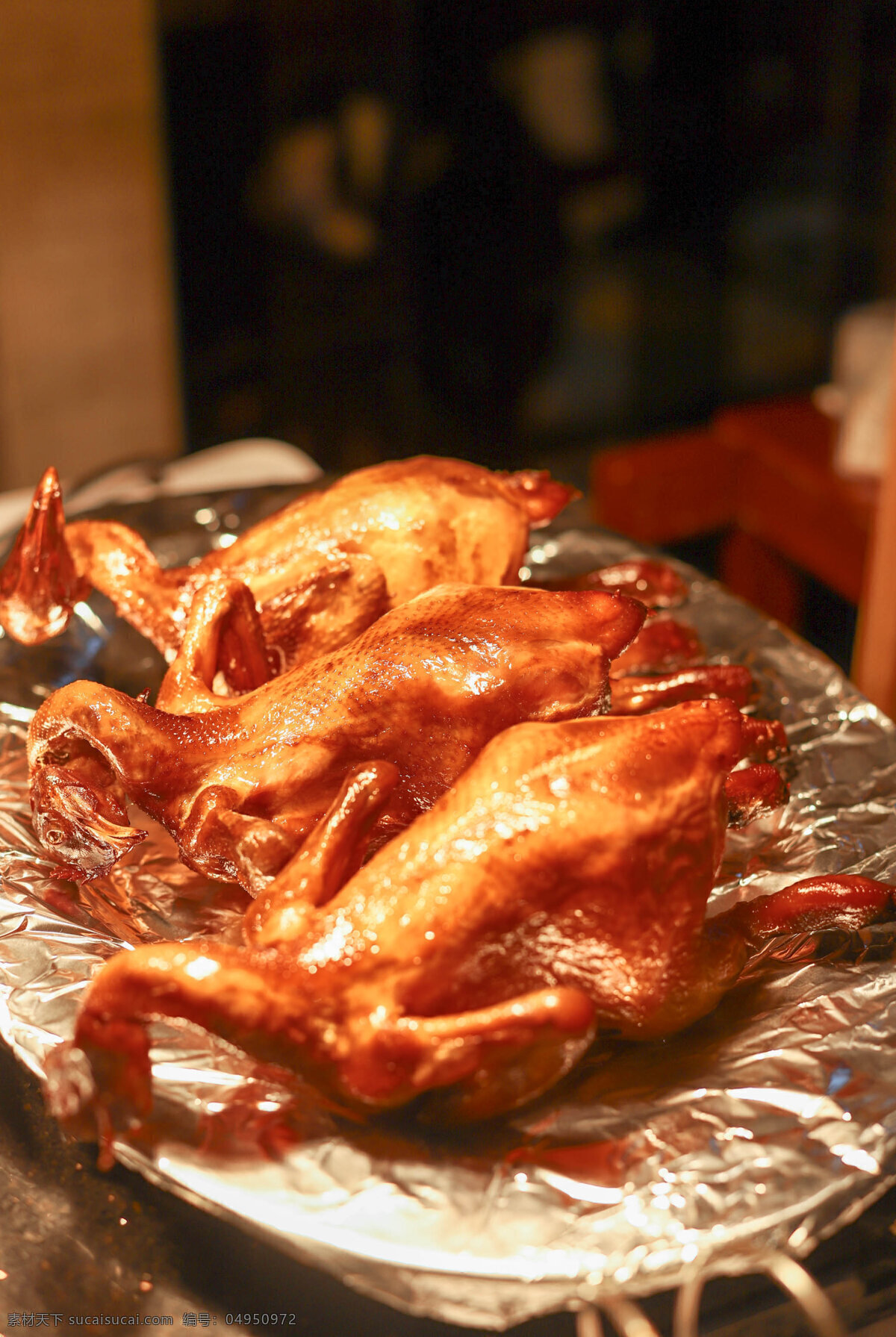 烤鸡 烧烤 美食 鸡翅 整只鸡 卤味 餐饮美食 传统美食