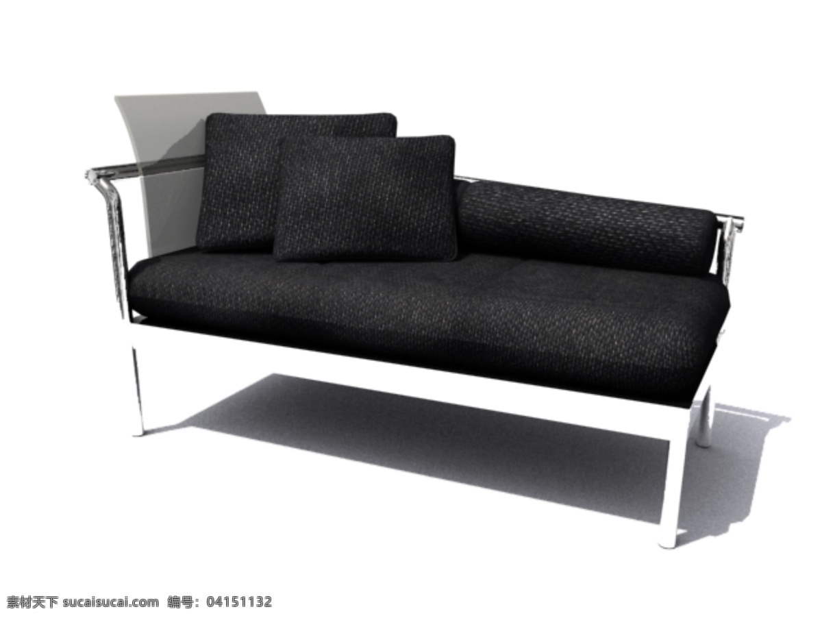 黑色 简约 沙发 很多 人 家具 cl 谏蛟忌撤 3d模型素材 其他3d模型