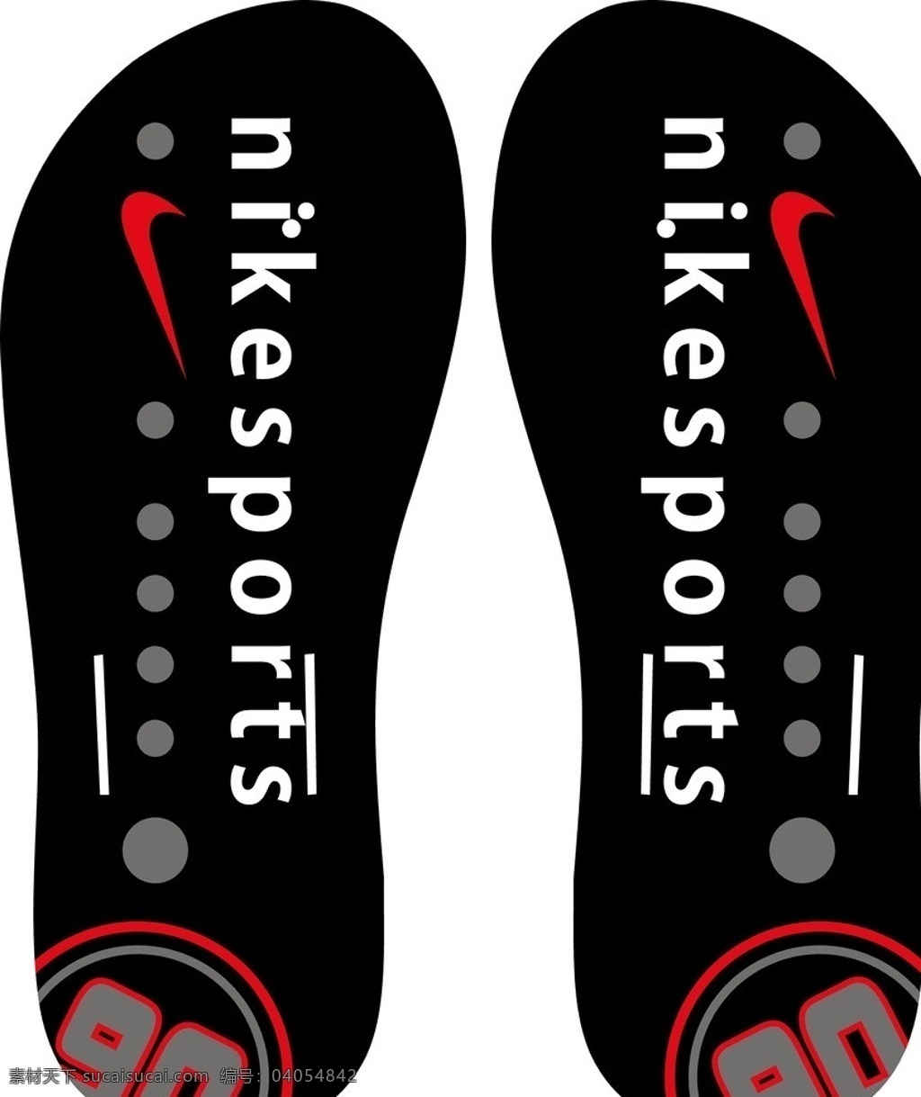 耐克运动拖鞋 nike 运动 拖鞋 耐克 其他设计 矢量