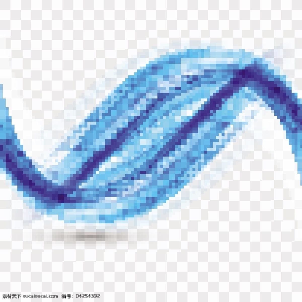 浮蓝波形 背景 抽象 模板 波浪 蓝色 形状 烟雾 现代 抽象的形状 波浪状 柔软 有光泽 浮动 波浪背景 环境 波浪形