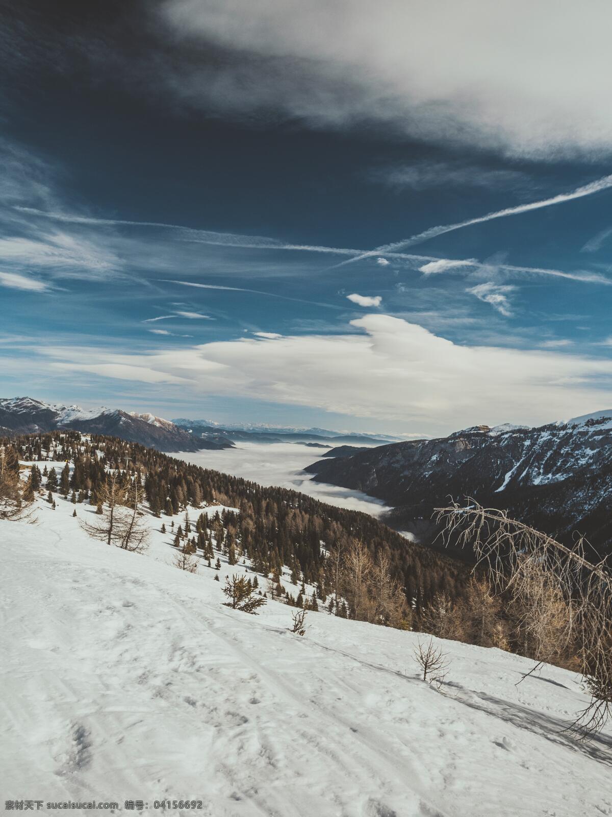 雪 雪山 下雪 雪景 山脉 雪景摄影 雪景背景 雪景装饰画 雪景素材 自然景观 自然风景