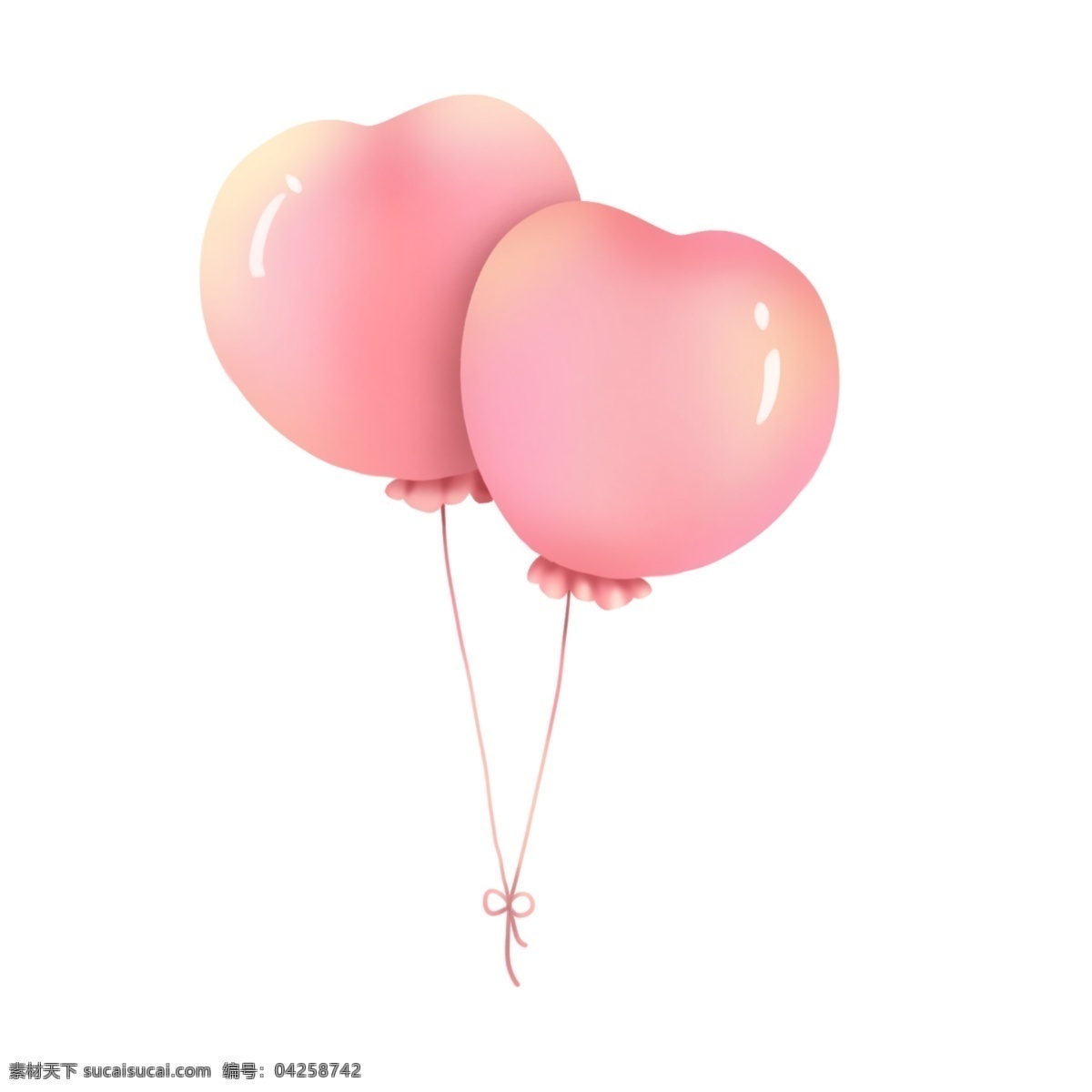 粉色气球 气球 儿童节素材 七夕节素材 节日庆典 周年庆 庆典 婚礼素材 婚庆素材 常用 海报 小