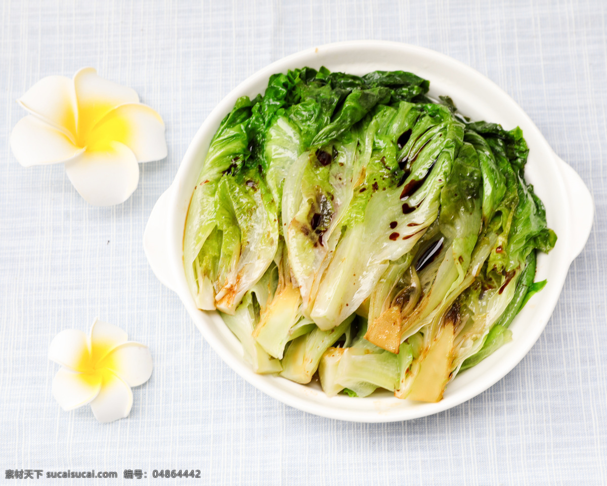 白灼生菜 白灼 生菜 凉菜 小吃 青菜 酱油 美食摄影 餐饮美食 传统美食