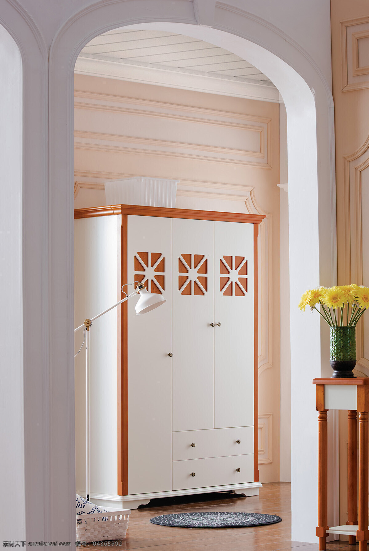 现代 米色 系列 衣柜 3d 效果图 现代简约 田园风 室内 卧室 场景图 清新 干净