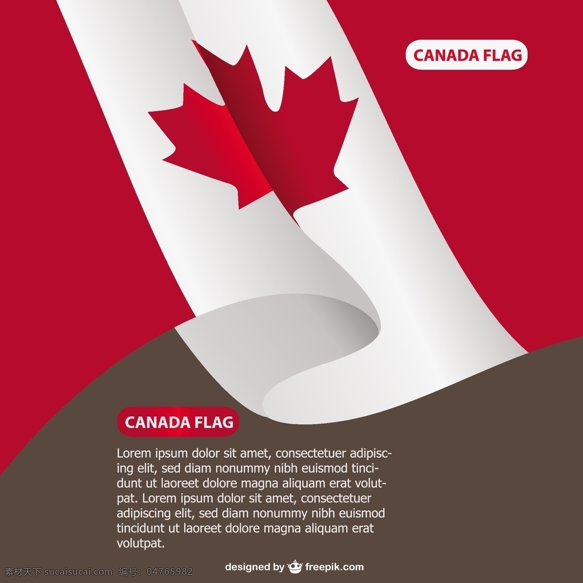 加拿大 国旗 背景 模板 标志 壁纸 布局 元素 结构 插图 设计元素 符号 国家 纺织品 国际 图像 红色