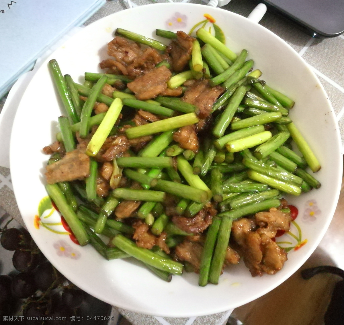 蒜薹炒肉 蒜苔炒肉 蒜苔 肉炒蒜苔 家常小炒 餐饮美食 传统美食