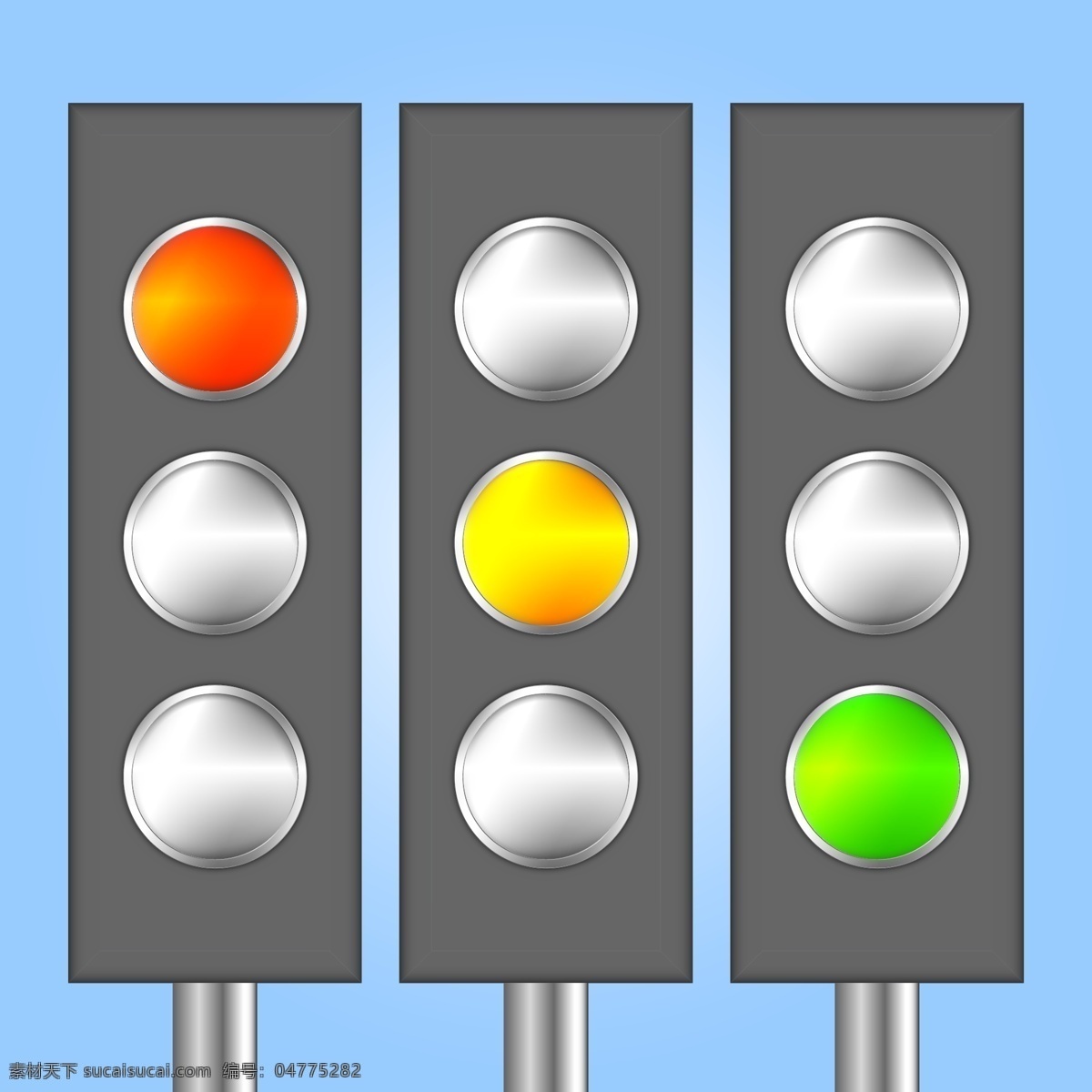 马路 灯 矢量 模板下载 红绿灯图标 红灯 绿灯 黄灯 马路灯 交通灯 生活百科 矢量素材 灰色