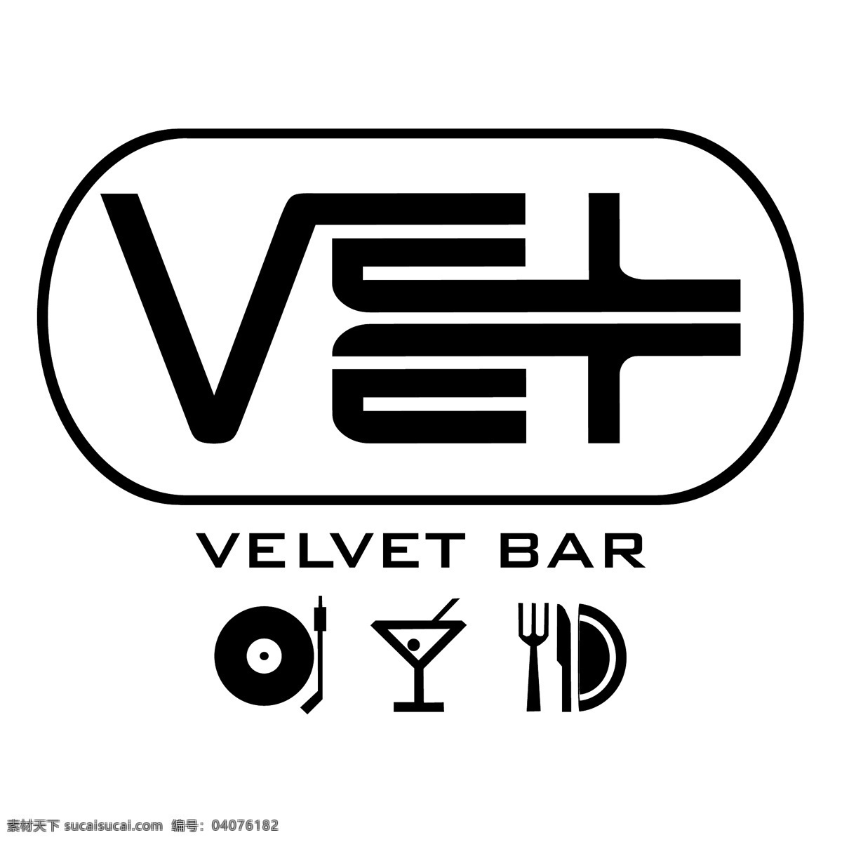 天鹅绒 酒吧 自由 丝绒 棒 商标 标识 psd源文件 logo设计