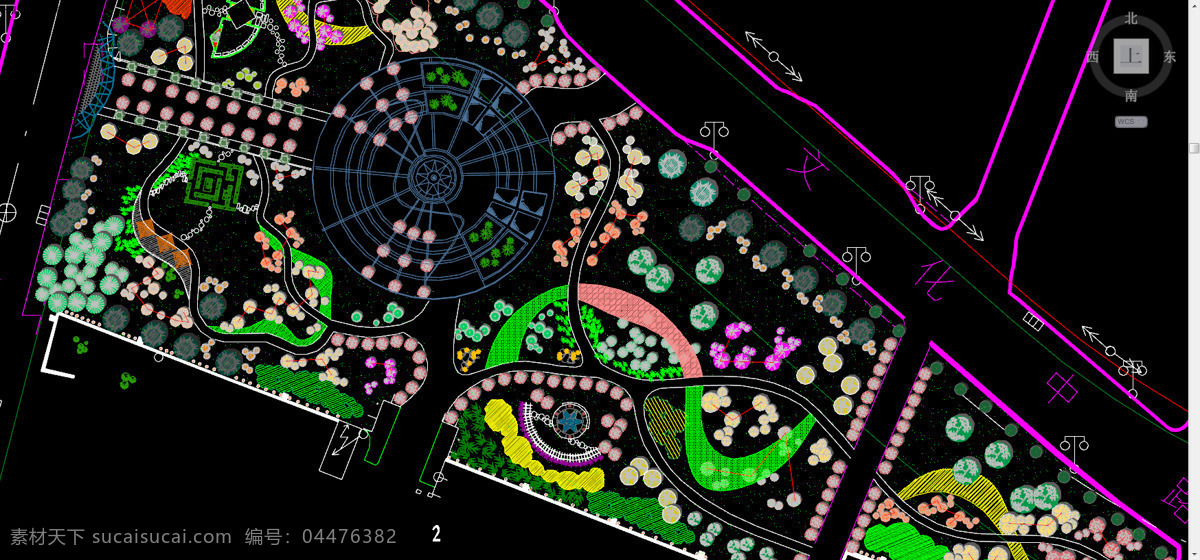 公园 景观设计 方案 t3 广场 迷宫 曲线造型 廊架 优秀方案