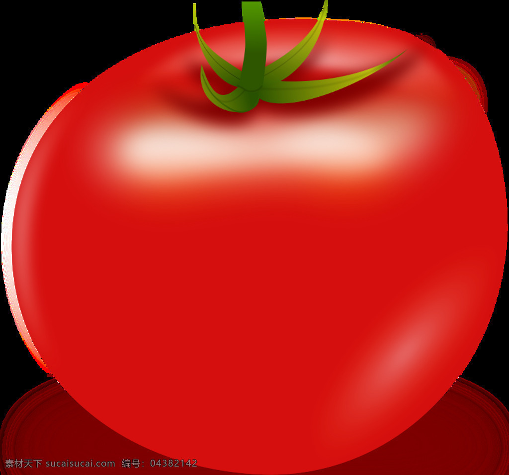 向量番茄 矢量红番茄 clipartissue svg 红色