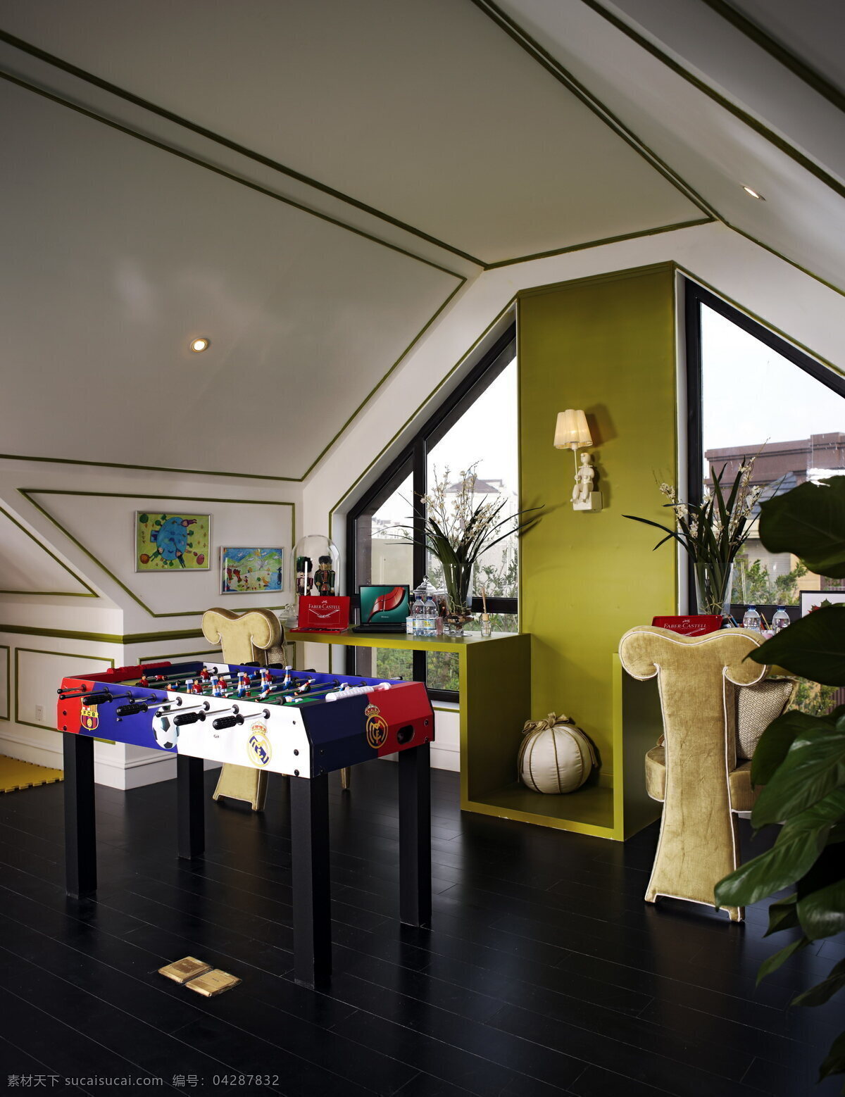 创意 室内 绿色 背景 墙 设计图 家居 家居生活 室内设计 装修 家具 装修设计 环境设计 背景墙