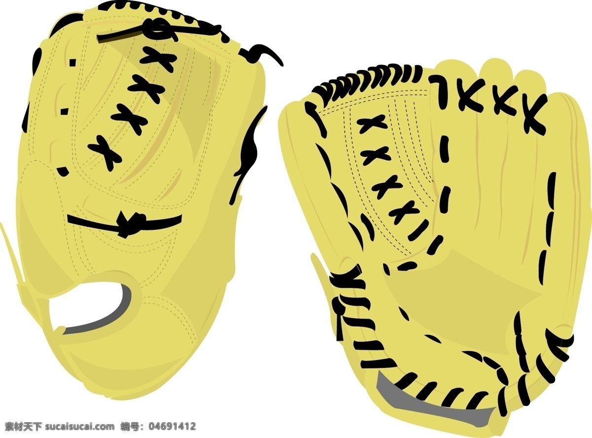 矢量体育用品 格式 ai格式 设计素材 体育用品 体育世界 矢量图库 黄色