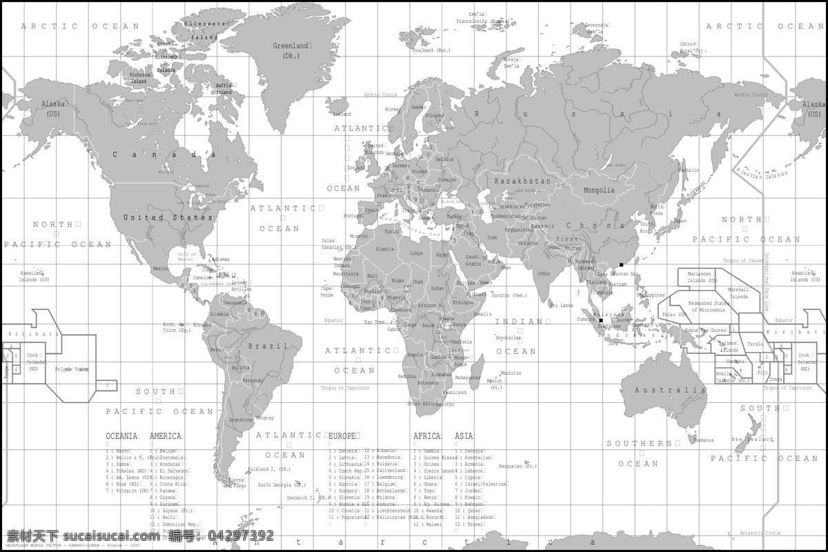 地图 世界地图 黑白地图 白色