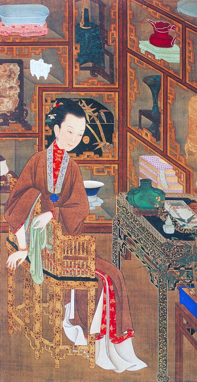 雍 亲王 十 二 美人 图 绘画书法 文化艺术