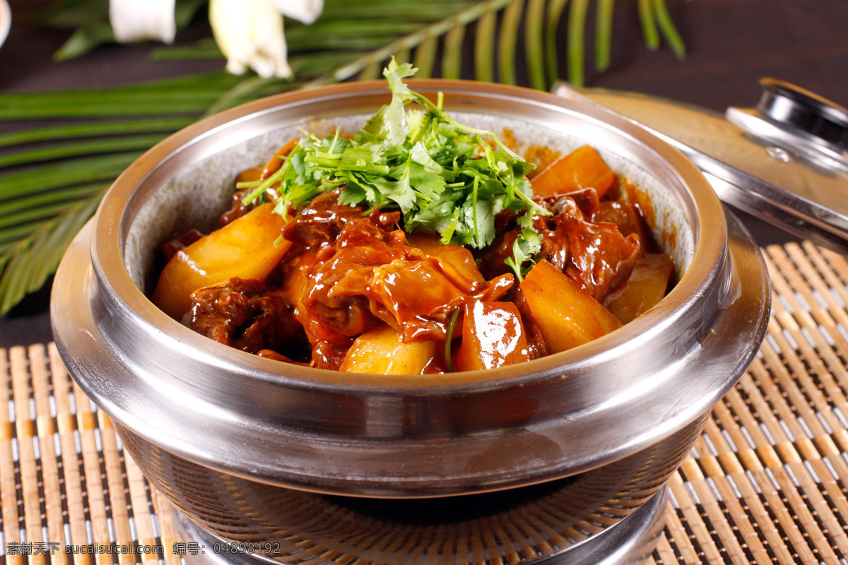 萝卜焖牛肉 萝卜 块 焖 牛肉 满汉全席 餐饮美食 传统美食
