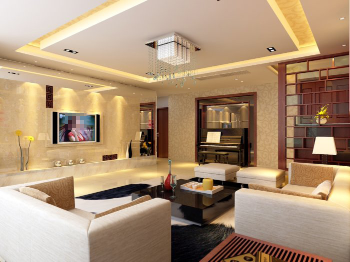 时尚 客厅 装修 设计图 3d模型 灯具设计 沙发茶几 现代客厅 3d模型素材 室内装饰模型