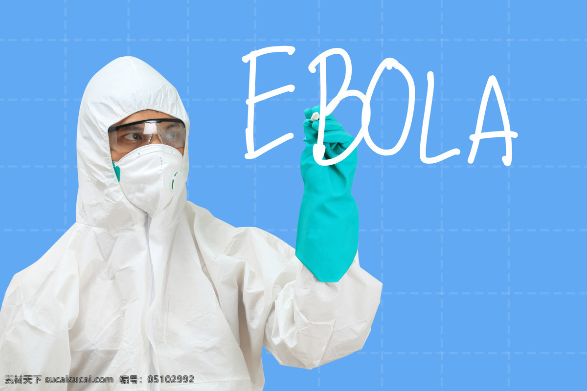 埃博拉病毒 入侵 医护人员 隔离 疾病 ebola 非典 传染病 医学设计 医疗护理 现代科技