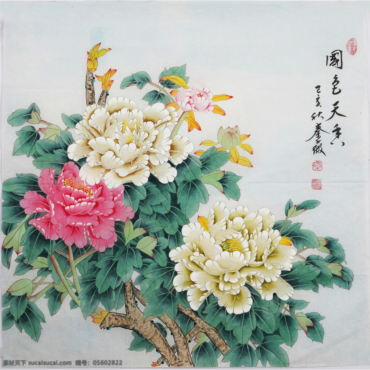 工笔画 工笔 意境 写意 国画 花鸟 绘画艺术 中国风