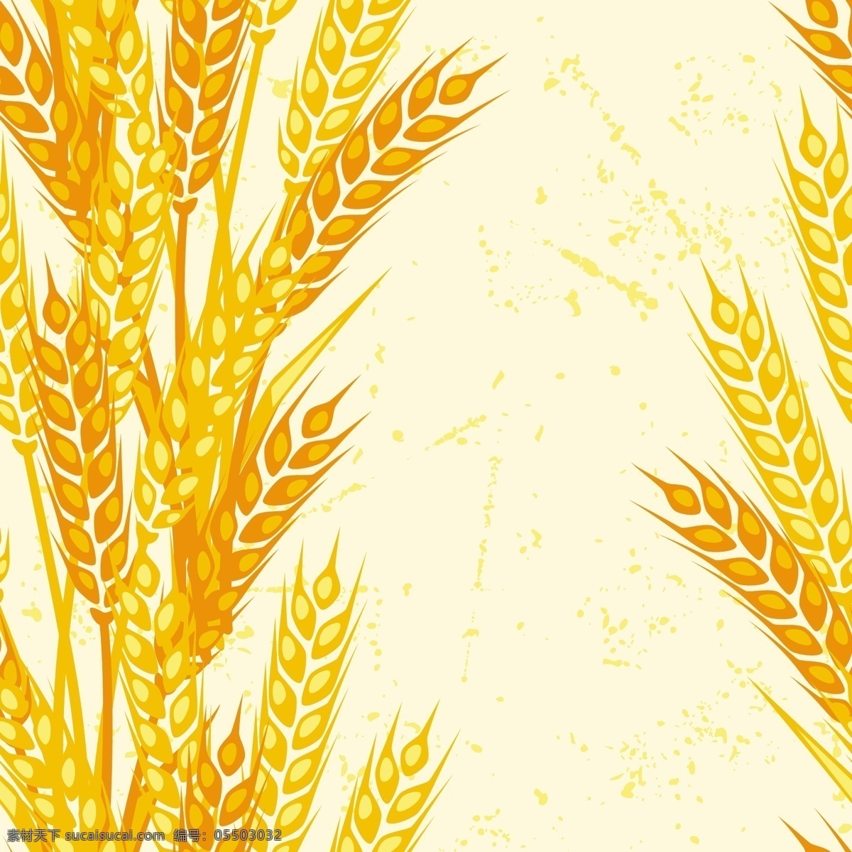 小麦 麦穗 背景 矢量 模板下载 麦子 小麦背景 麦穗背景 生活百科 矢量素材 白色
