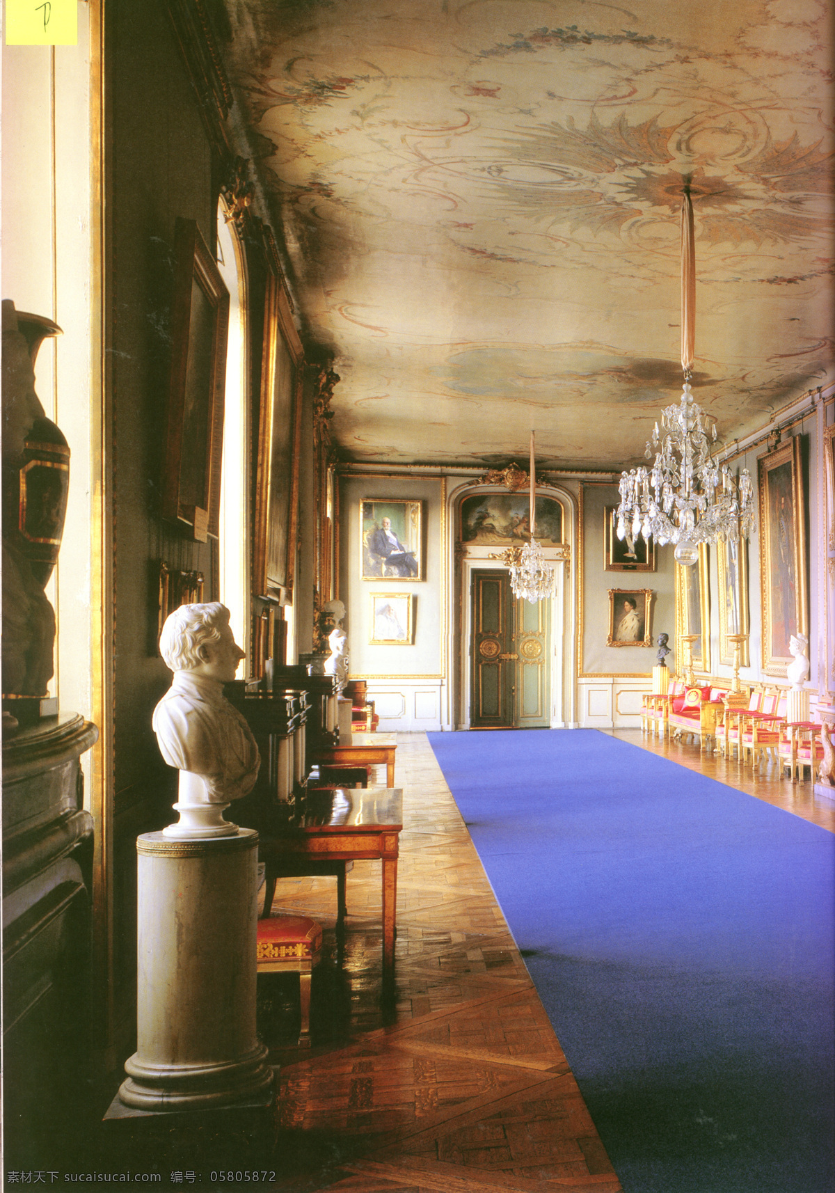 欧式 走廊 长廊 宫廷 建筑园林 欧式装饰 欧式走廊 摄影图库 室内摄影 装饰 装饰素材