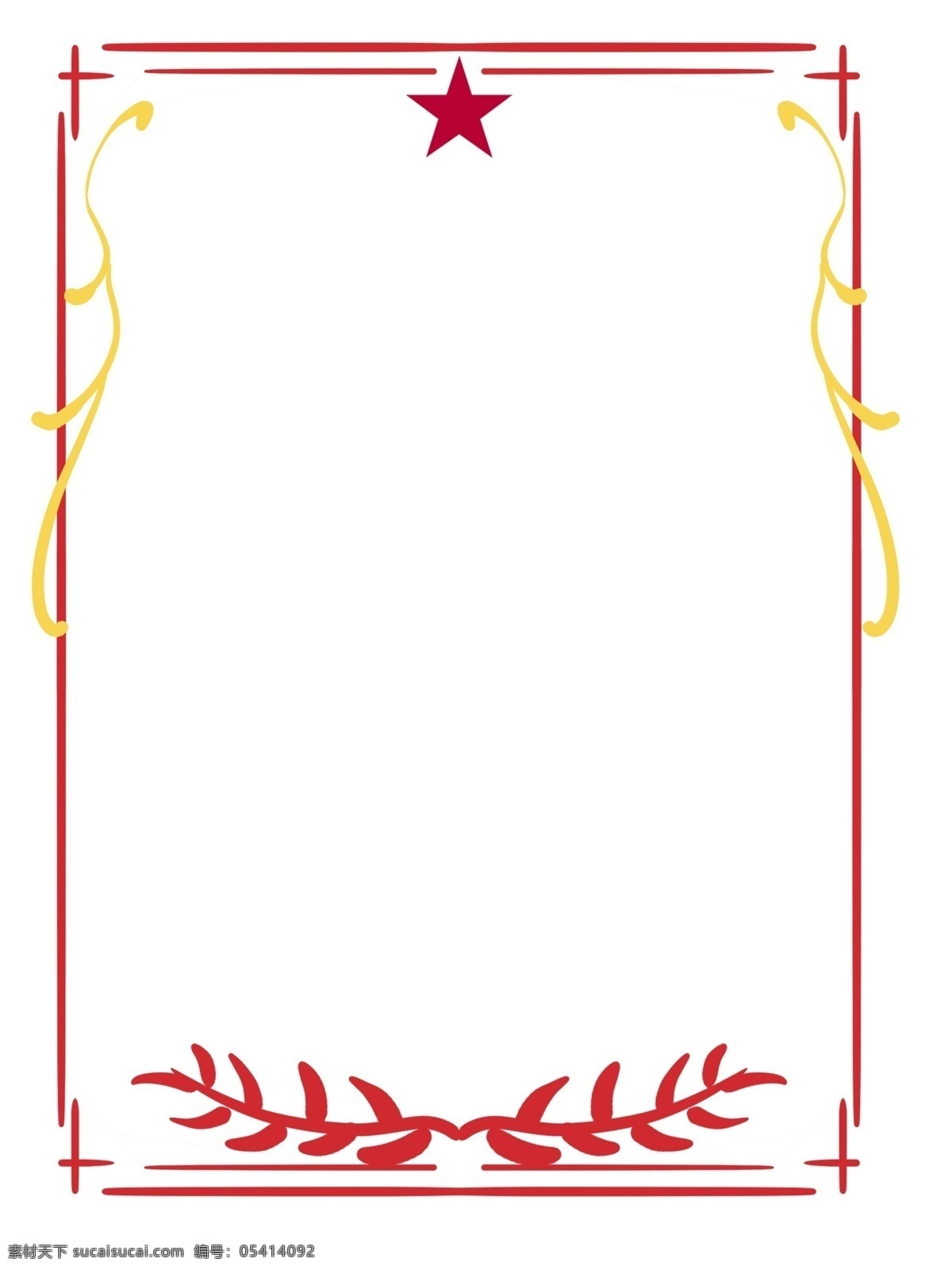 创意 金色 红色 相间 手绘 边框 中式花纹 古典花纹 花纹图案 花纹边框 边框花边 中国风 花纹边 时尚 相框 花纹