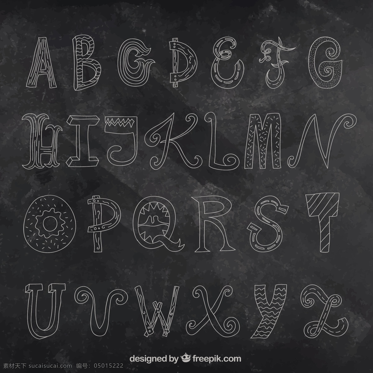 黑板 上手 工 绘制 字母表 印刷术 字体 董事会 黑色 绘画 手工 冲压 abs 印刷