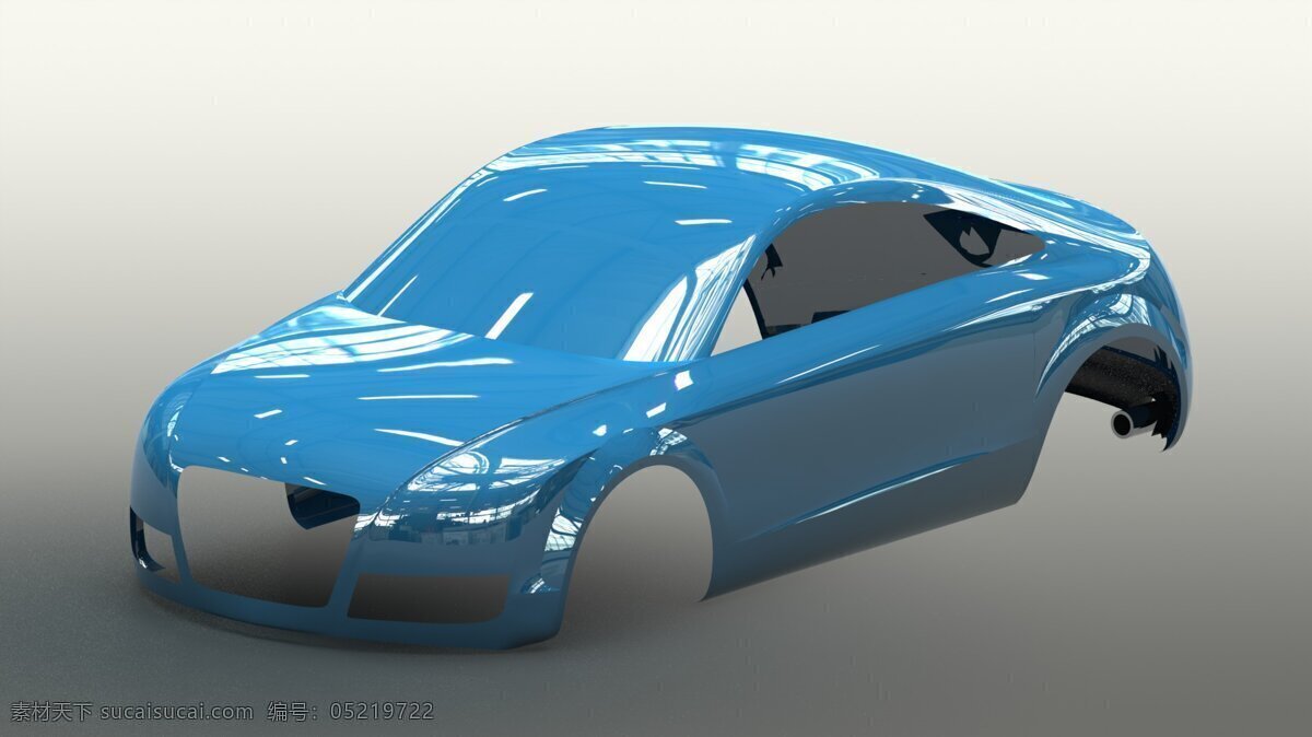 奥迪 tt 体 奥迪tt 3d模型素材 其他3d模型