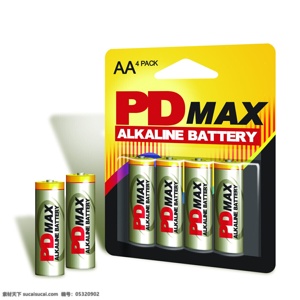 电池 包装 电池包装 生活百科 生活素材 5号电池 psd源文件 包装设计
