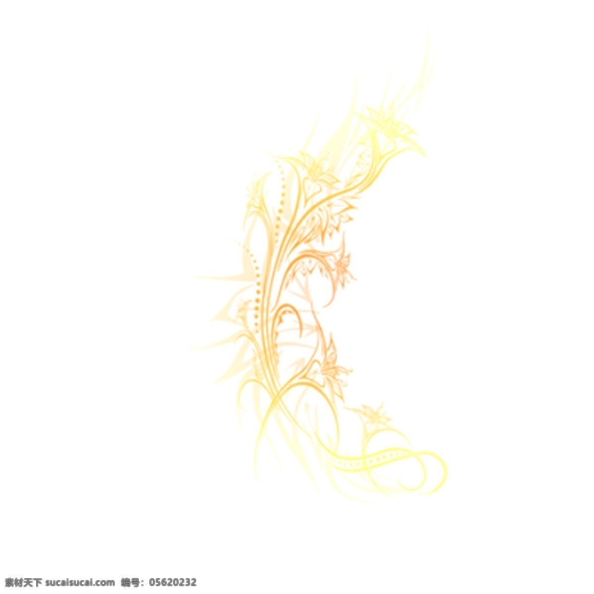渐变 流光 花纹 元素