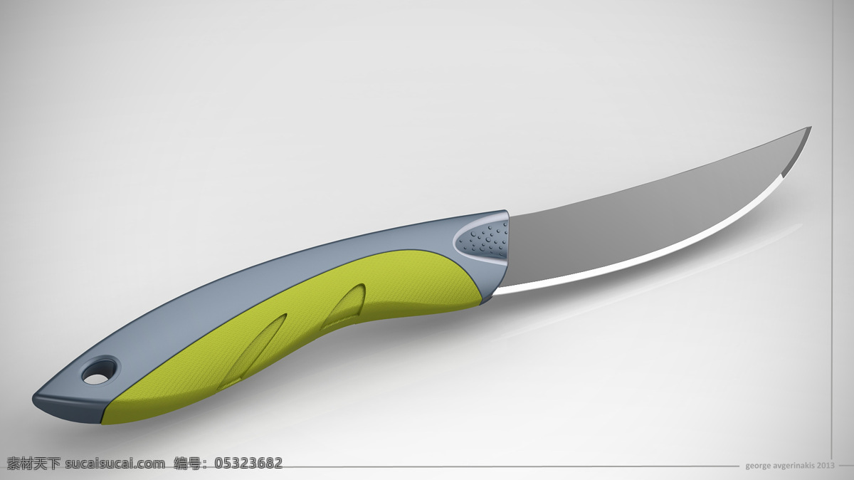厨刀 研究 厨刀的研究 3d模型素材 其他3d模型