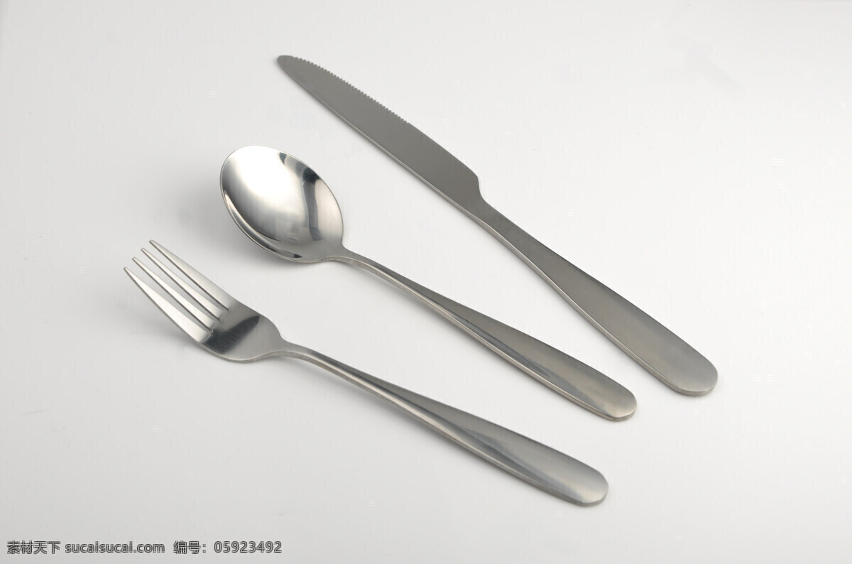 餐具厨房用品 不锈钢餐具 餐叉 餐勺 西餐刀 厨房餐具 餐具厨具 餐饮美食