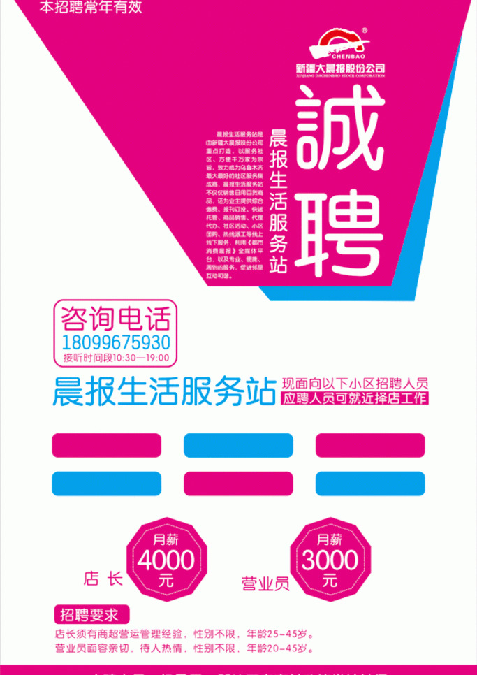 招聘免费下载 店招 广告 宣传 招聘 招贴设计 海报 其他海报设计